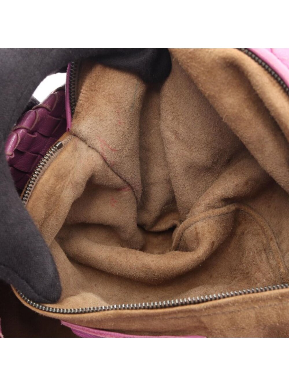 Bottega Veneta Tote Bag Intrecciato Purple Leather - Picture 12 of 12